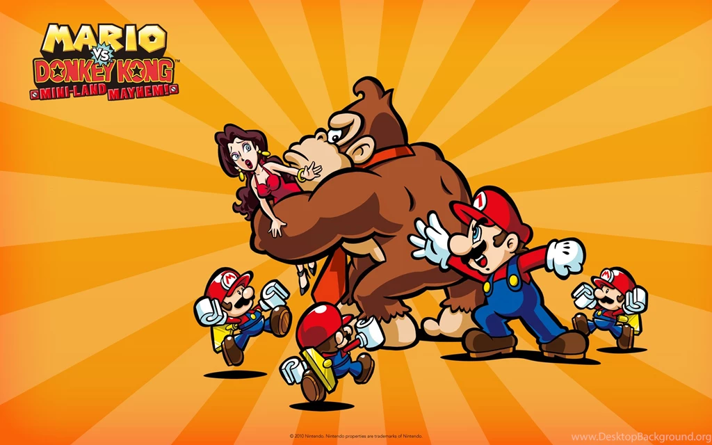 Mario Vs. Donkey Kong™: Mini Land Mayhem! Donkey Kong Wallpapers ...