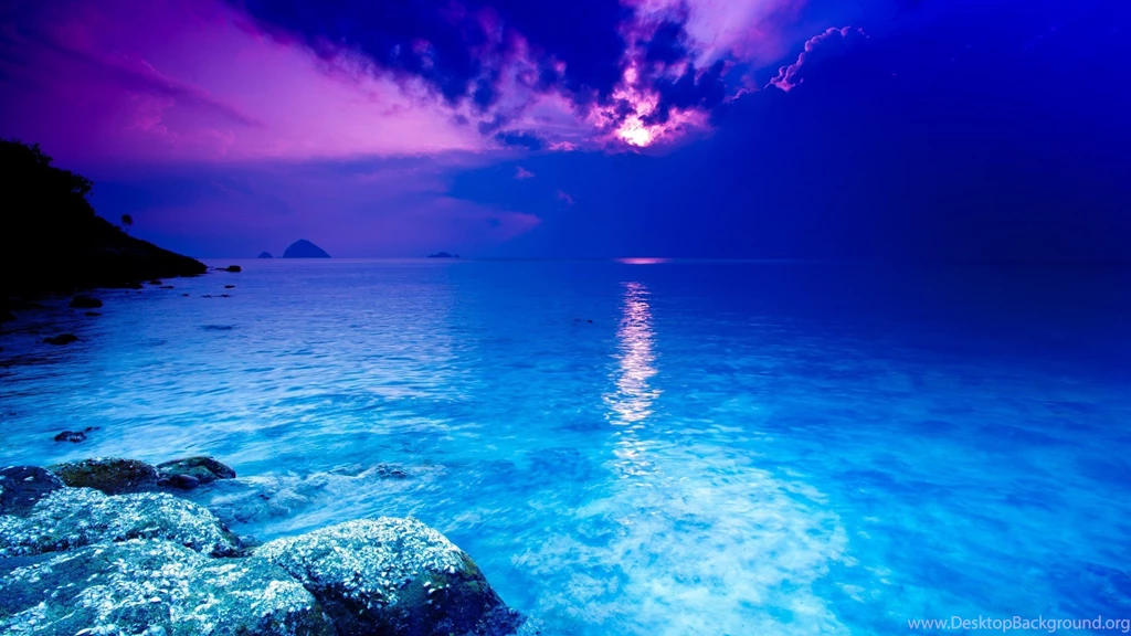Blue Sunset Wallpapers High Quality For Desktop Uncalke.com