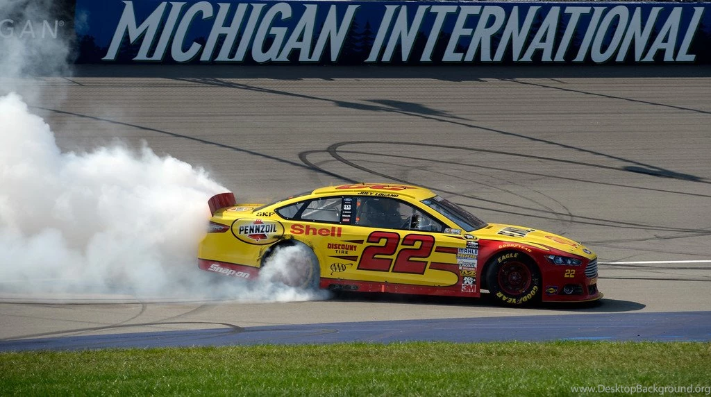 Joey Logano Wins At Michigan The Mustang Source Ford Mustang ...