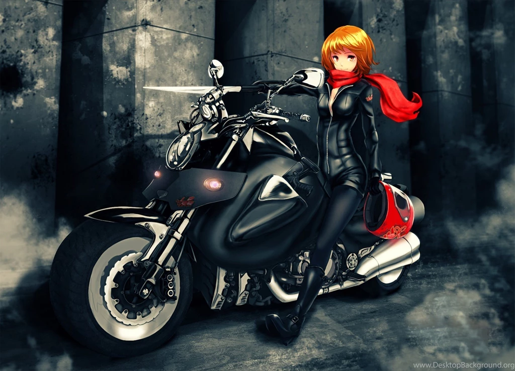 Biker Girl HD Wallpapers
