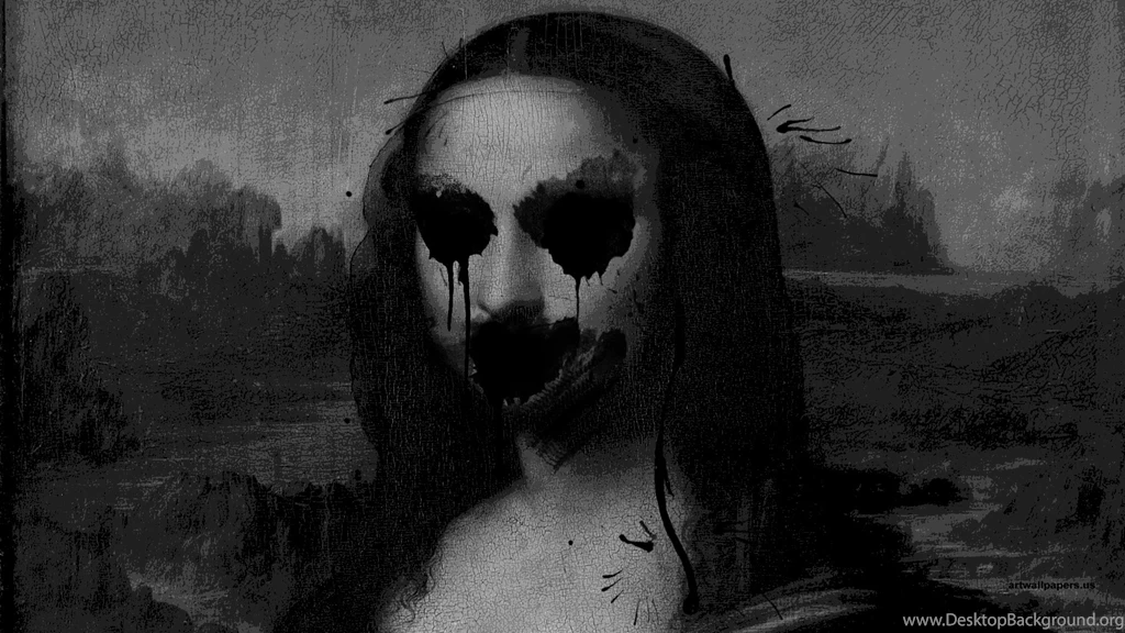 Creepy Mona Lisa Google Skins, Creepy Mona Lisa Google Backgrounds ...