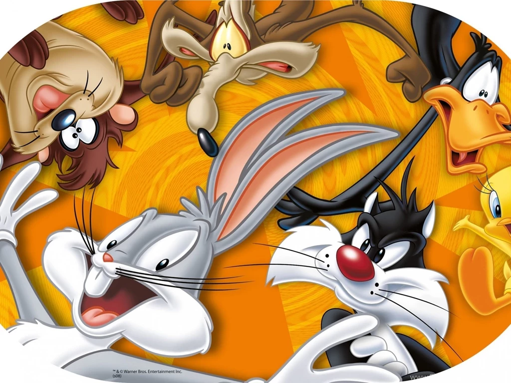 1600x1200 Daffy Duck, Twice, Looney Tunes, Cat Sylvester, Bugs ...