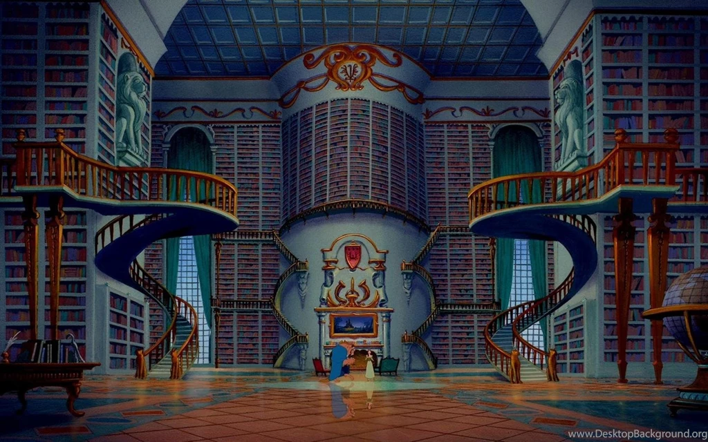 Disney Company Movies Library Beauty And The Beast Wallpapers