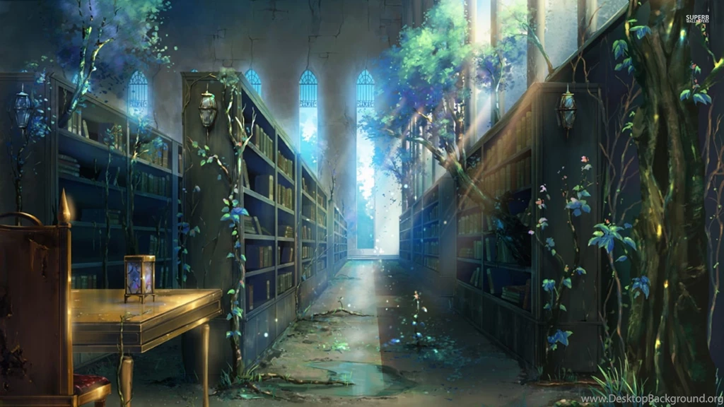 Abandoned Library : Desktop And Mobile Wallpapers : Wallippo