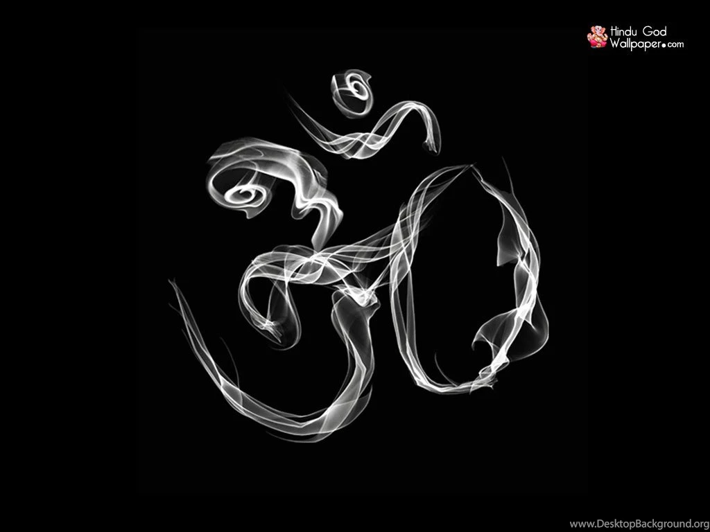 Black Om Wallpapers, Black & White Om Symbol Download