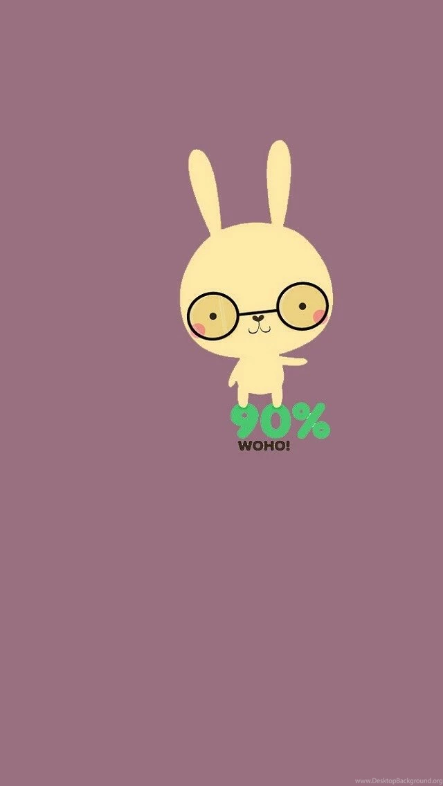 Small Yellow Cartoon Bunny Wallpapers Free iPhone Wallpapers