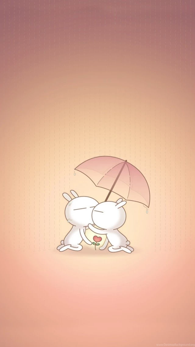 3D Cartoon Kids Kissing Wallpapers   Free iPhone Wallpapers