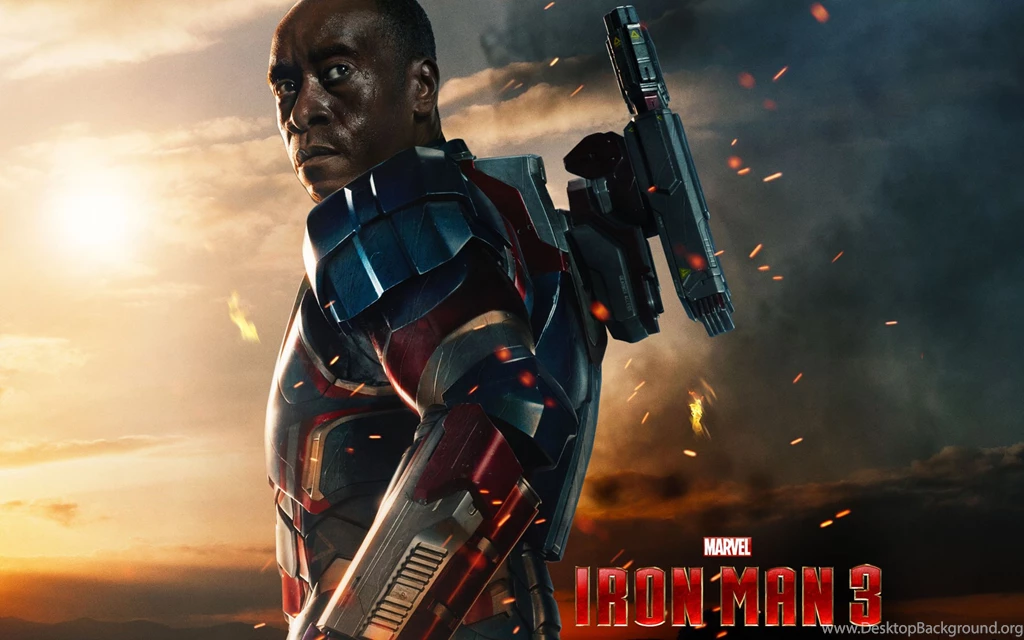 James Rhodes in Iron Man 3 movies wallpaper hd