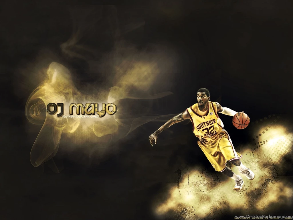 O.J. Mayo USC Dribbling Wallpapers