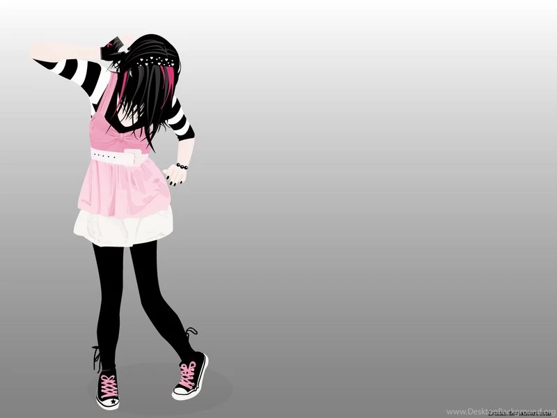 Emo girl.png Photo By Gurl_with_glasses