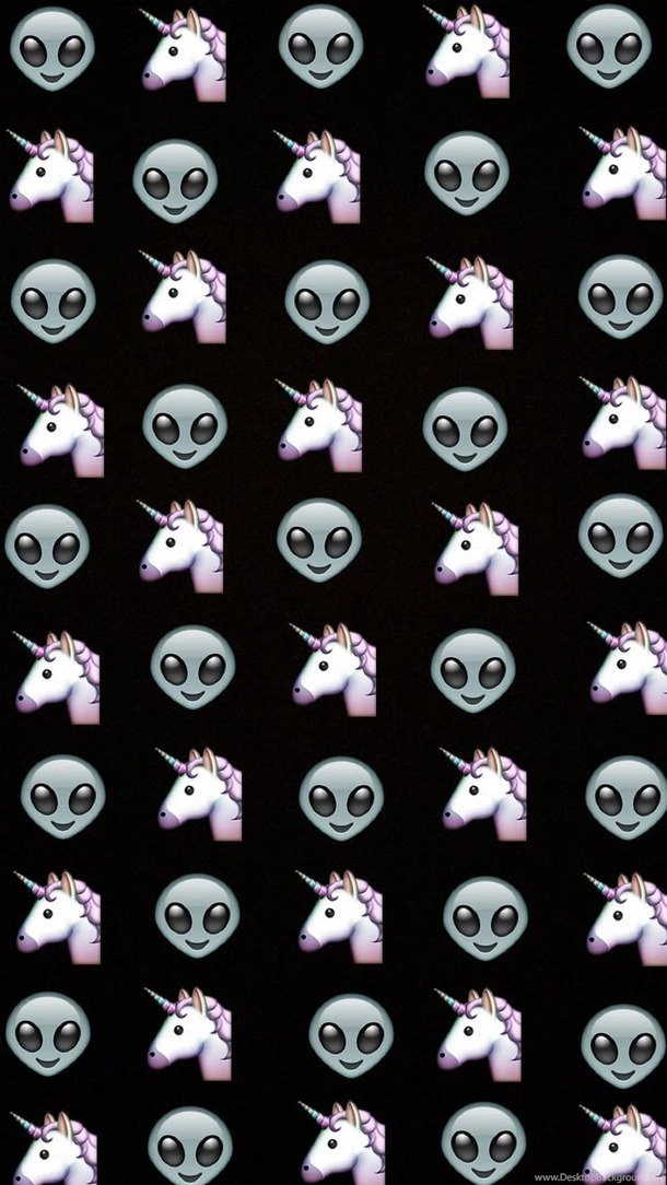 Alien, Black, Emoji, Et, Grey Image