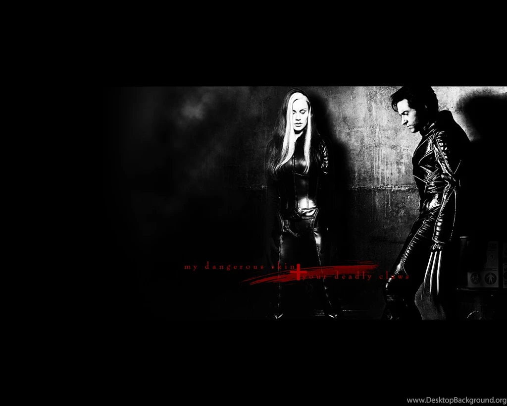 Wolverine & Rogue Wolverine And Rogue Wallpapers (23259176) Fanpop