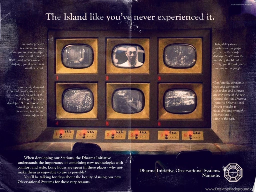 Paranoia In Hi Fi (Fictional Dharma Initiative Ads)