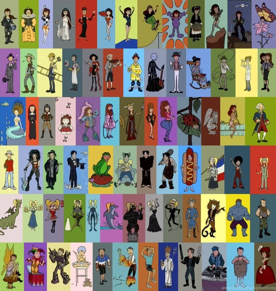 DeviantArt: More Like Daria Alter Egos Wallpapers By Stephigdc