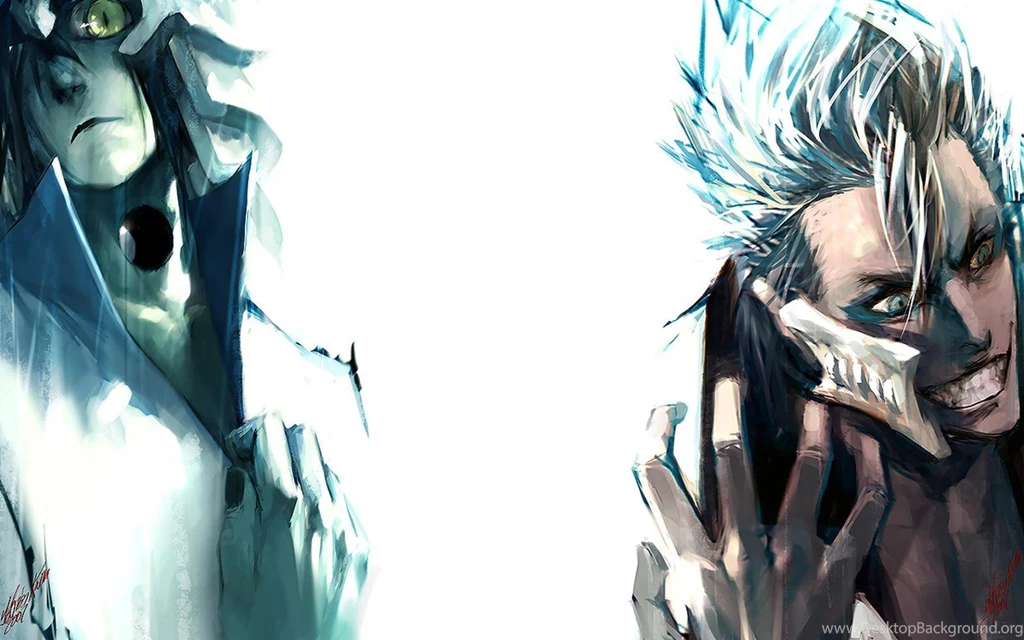 Bleach Cifer Ulquiorra Jaegerjaquez Grimmjow Wallpapers (