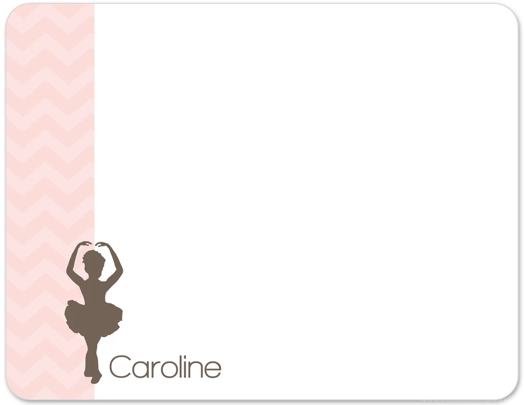 Ballet Girl Flat Notecards
