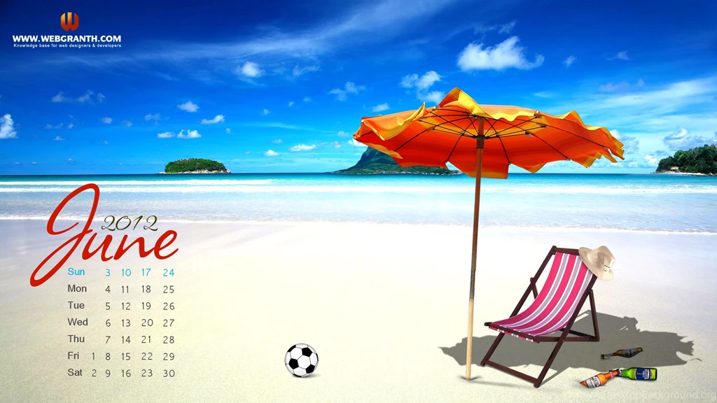 June Calendar Wallpapers 2012 Free Download Summer HD Wallpapers ...