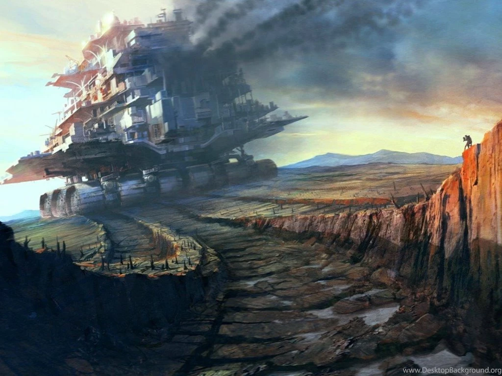 My Free Wallpapers   Fantasy Wallpapers : Mobile Metropolis