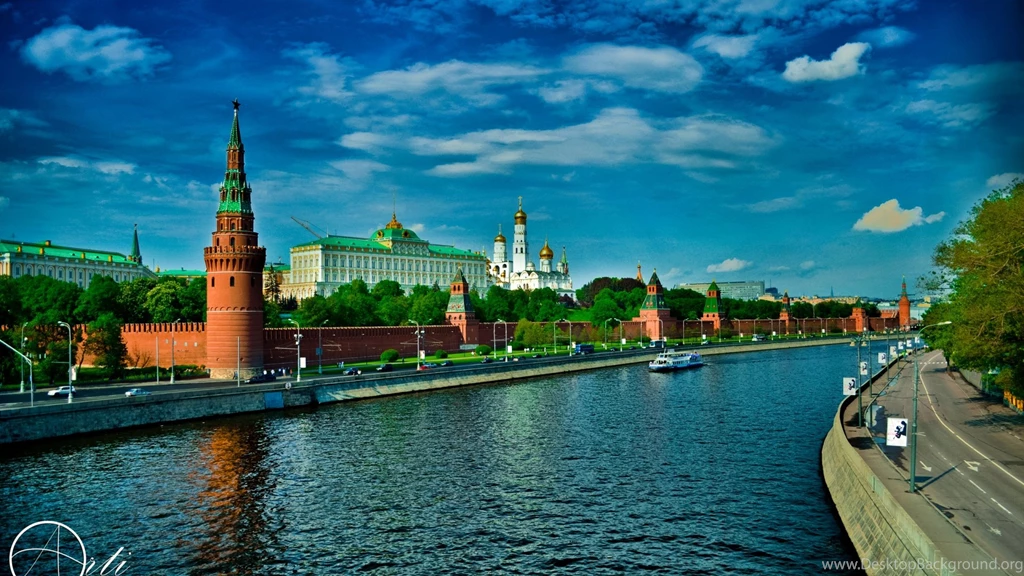 Beautiful River City Landscape