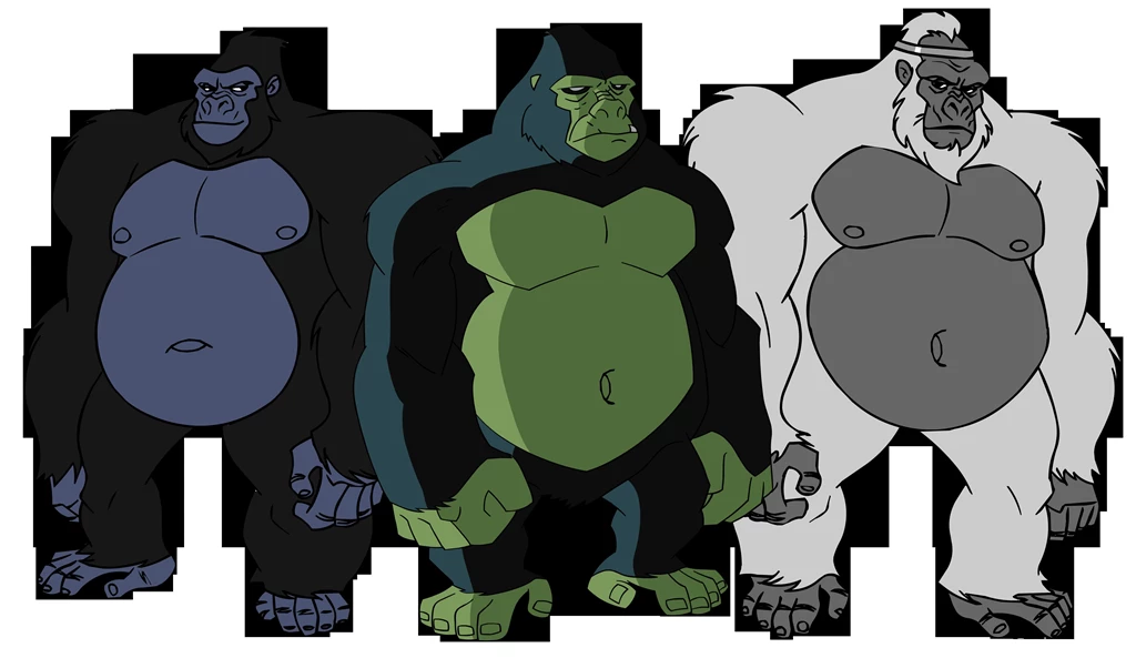 DeviantArt: More Like A Bunch Of DC Fatass Gorillas By DC Fat Gorillas