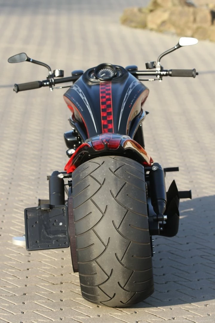 Harley Davidson V Rod With Thunderbike Monocok Stealth And Fat Ass ...