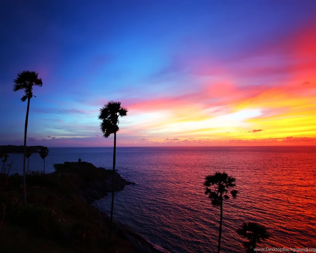 Beautiful Beach Sunset Wallpapers 1280x1024 Hd Desktop Wallpapers ...