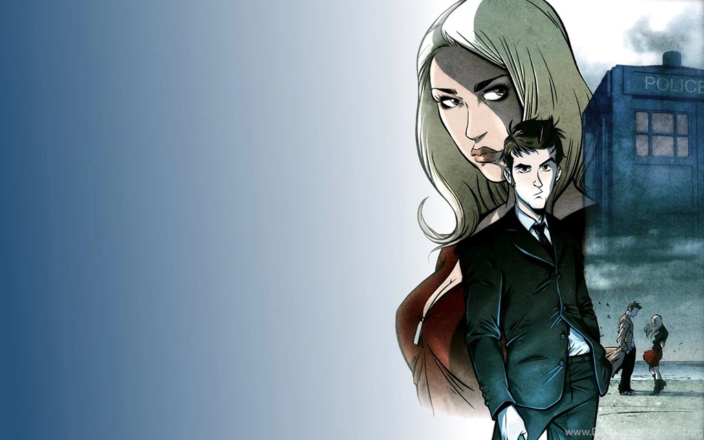 Doctor Who Rose Tyler Tardis Tenth Doctor Fan Art Wallpapers ...