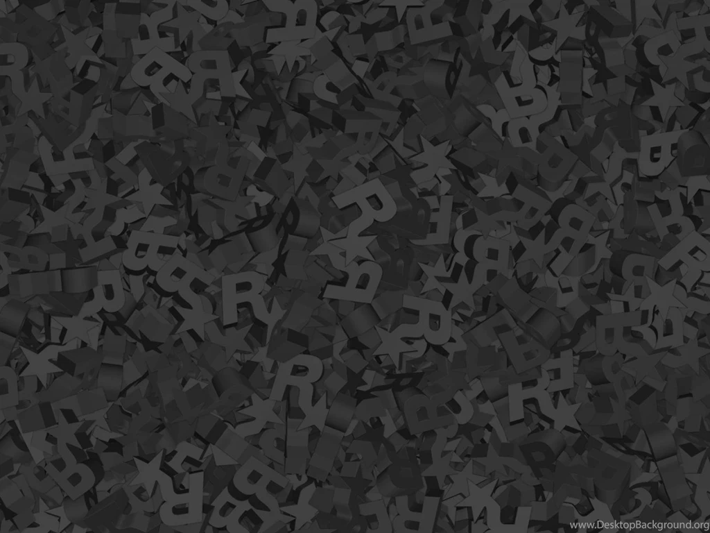 Black Rockstar Games Logos Wallpapers