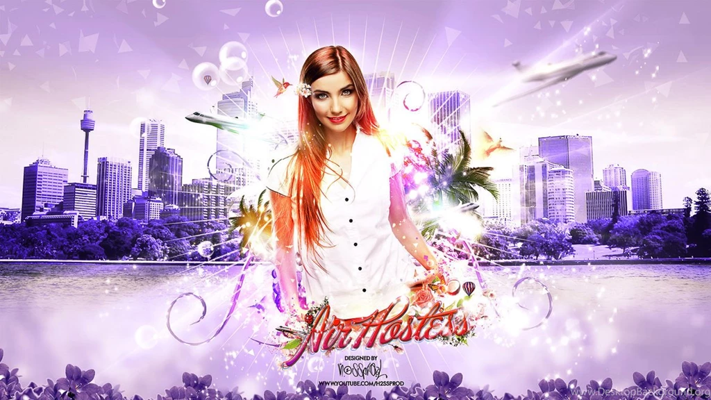 WALLPAPER AIR HOSTESS BY H2SSPROD By H2SSPROD On DeviantArt