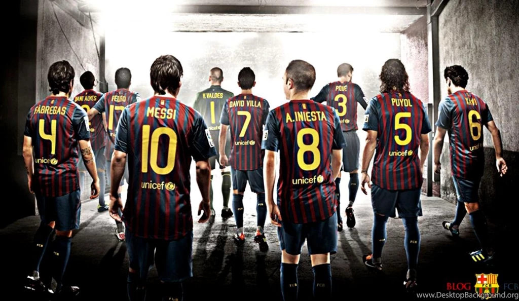 Fc Barcelona Team Hd Wallpapers
