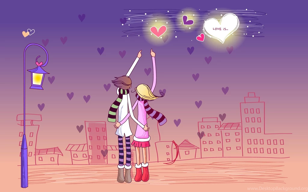 2195) Love Cartoons Desktop HD Wallpapers   WalOps.com