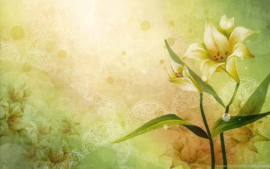 Flowers Vector Flower Wallpapers Art Wallpapers 580792 Wallpapers ...