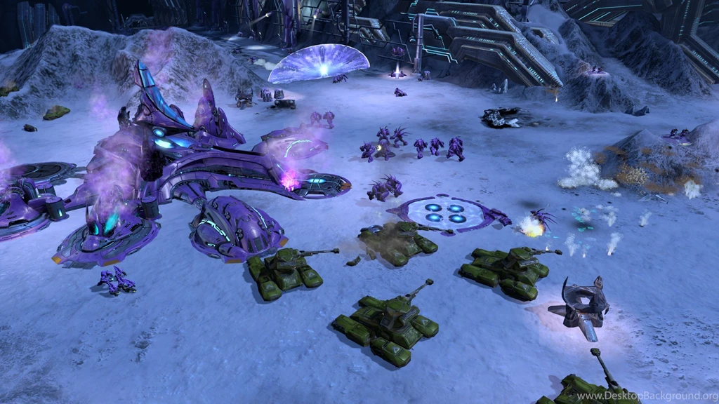 Halo Wars Base Attack In Game