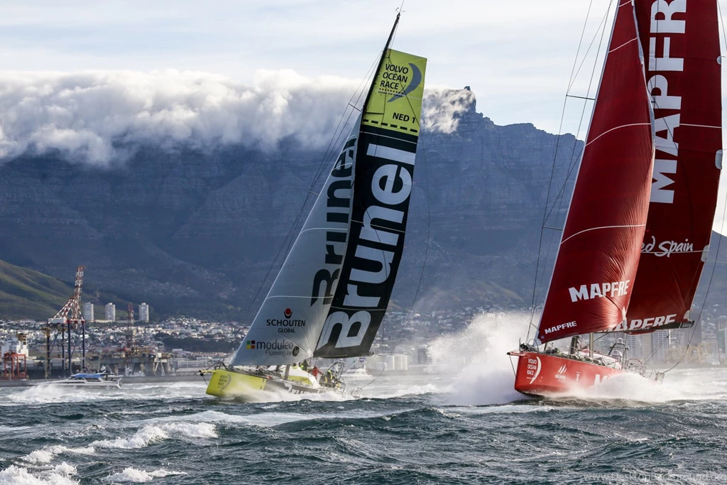 Team Brunel Breeze Out Of Cape Town
