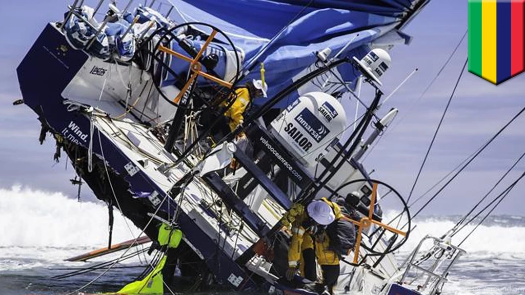Shipwreck Caught On Tape: Volvo Ocean Race Crew Rescued In Shark ...