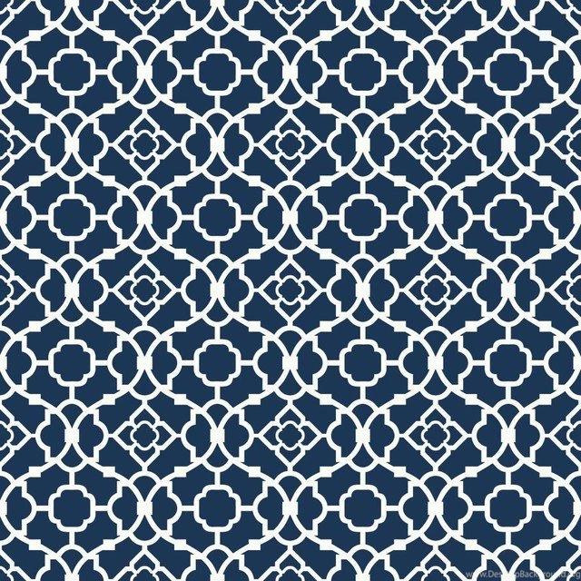 Blue Lovely Lattice Waverly Small Prints Collection Modern ...