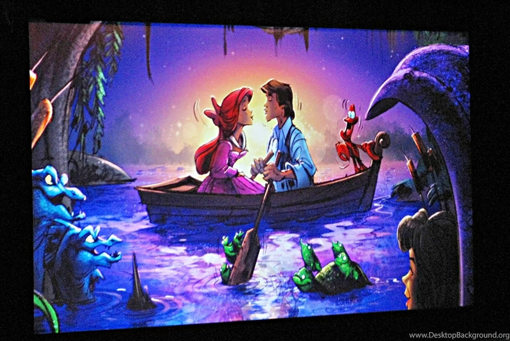 Disney Concept Art The Little Mermaid Cartoon Full HD Backgrounds ...