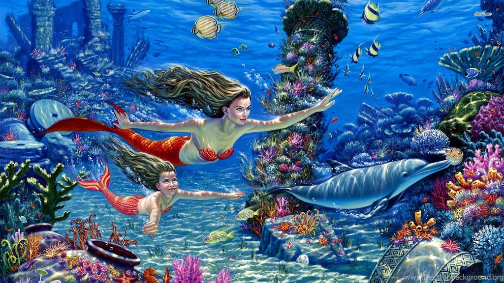 Mermaid Backgrounds Desktop