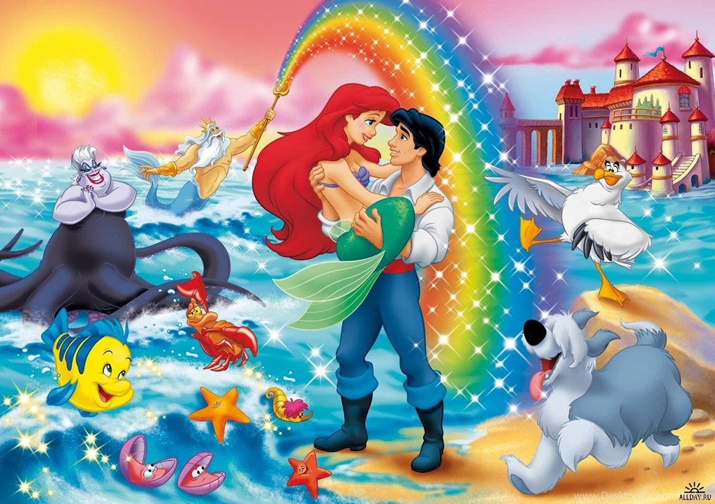 Little Mermaid Backgrounds HD Wallpapers Attachment 16273 Amazing ...