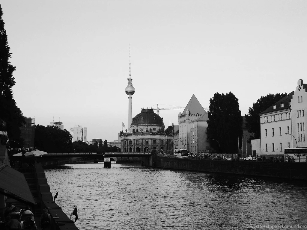Berlin Spree Wallpapers Black White By Judofighter78 On DeviantArt