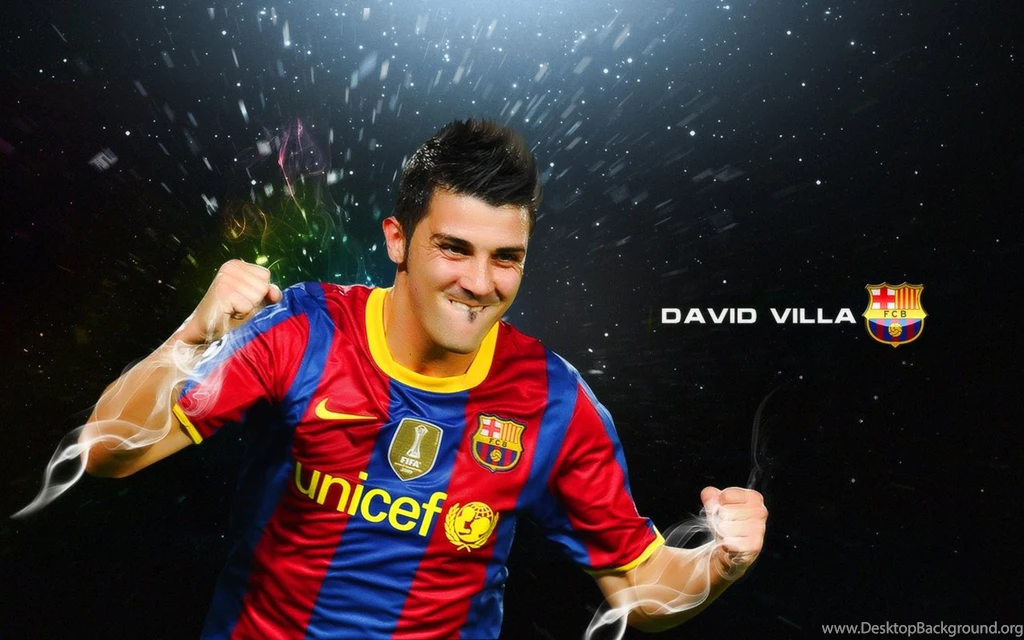 Football Super Star Player: David Villa Latest HD Wallpapers 2012 2013