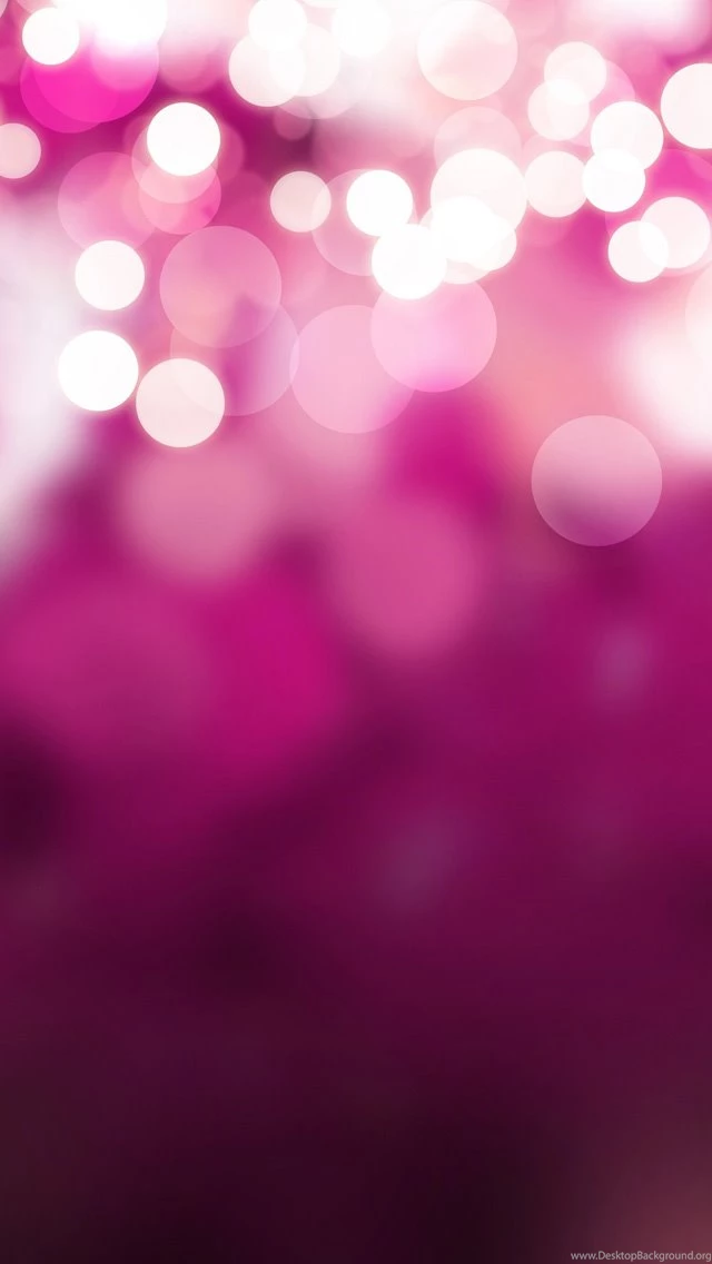 Pink Love Bubbles iPhone 5 Wallpapers