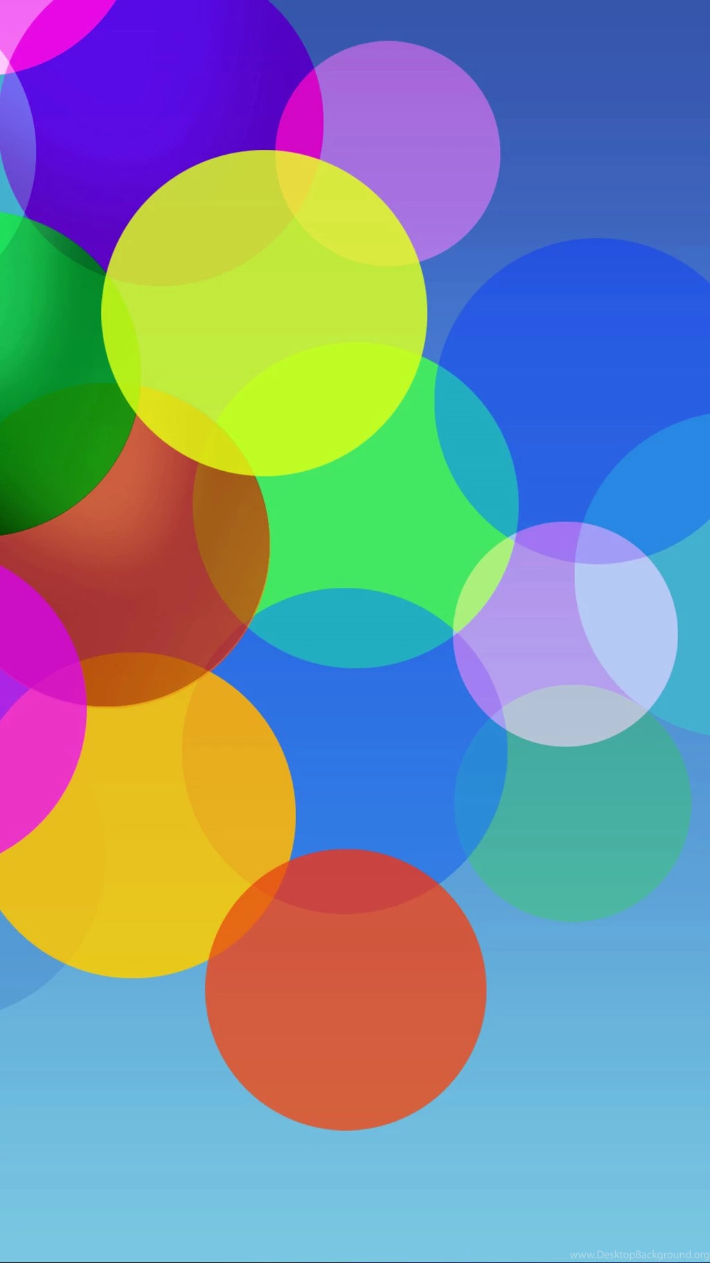 Colorful Bubbles Iphone 6 Plus Wallpapers