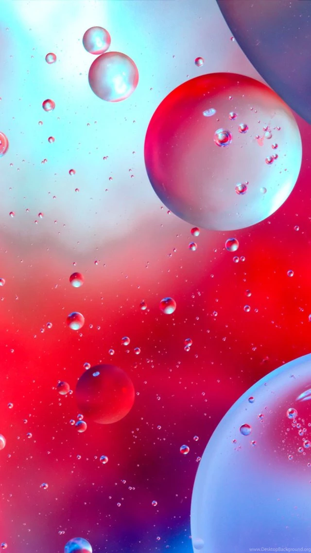 Colorful Bubbles Wallpapers For iPhone 5