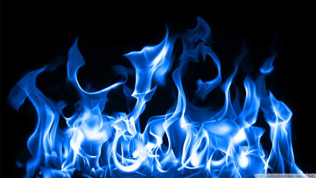 Blue Fire HD Desktop Wallpapers : High Definition : Mobile