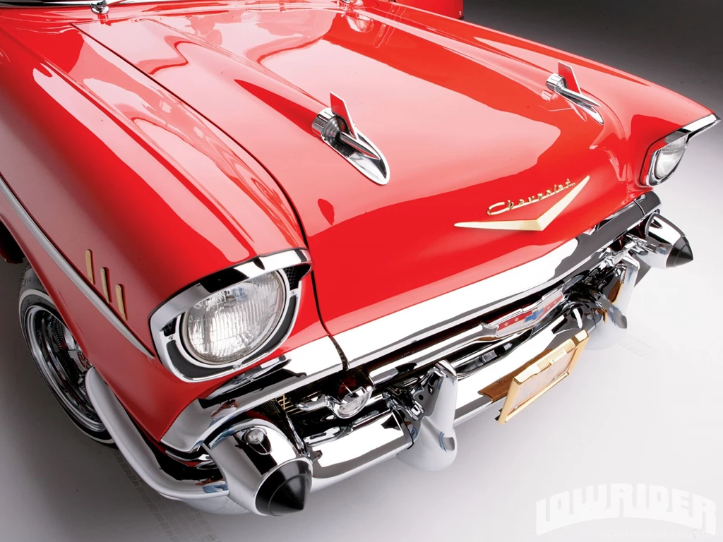 1957 Chevrolet Bel Air Convertible   Lowrider Magazine