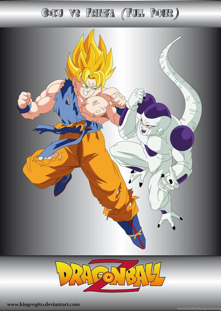 RePin Image: Wallpapers Goku Vs Frieza By On Pinterest