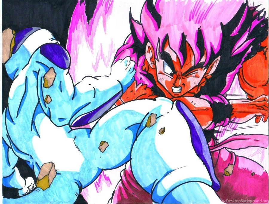 DeviantArt: More Like GOKOU VS VEGETA LAST BATTLE By Jeffbedash325