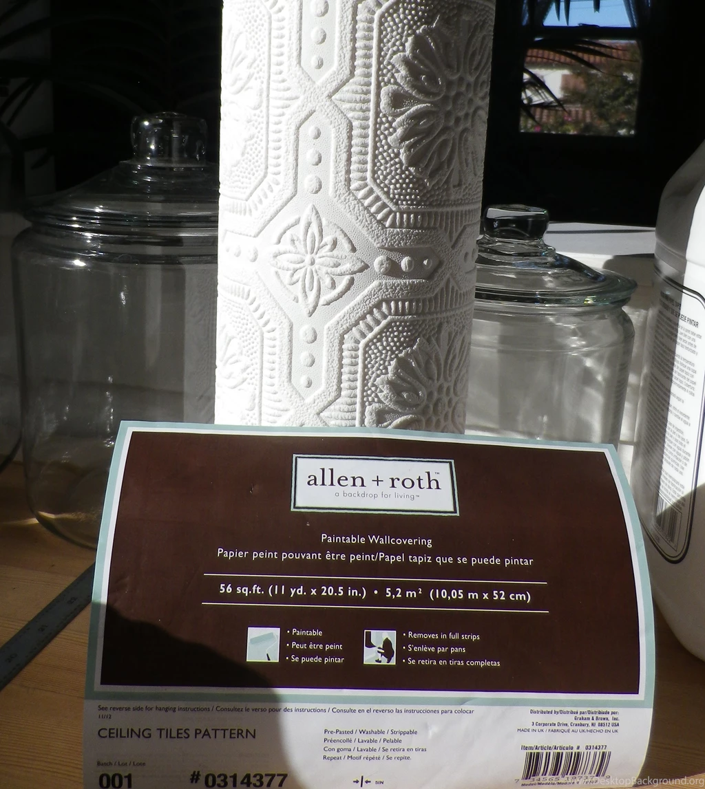 How To Paint A Faux Pressed Tin Tile Backsplash