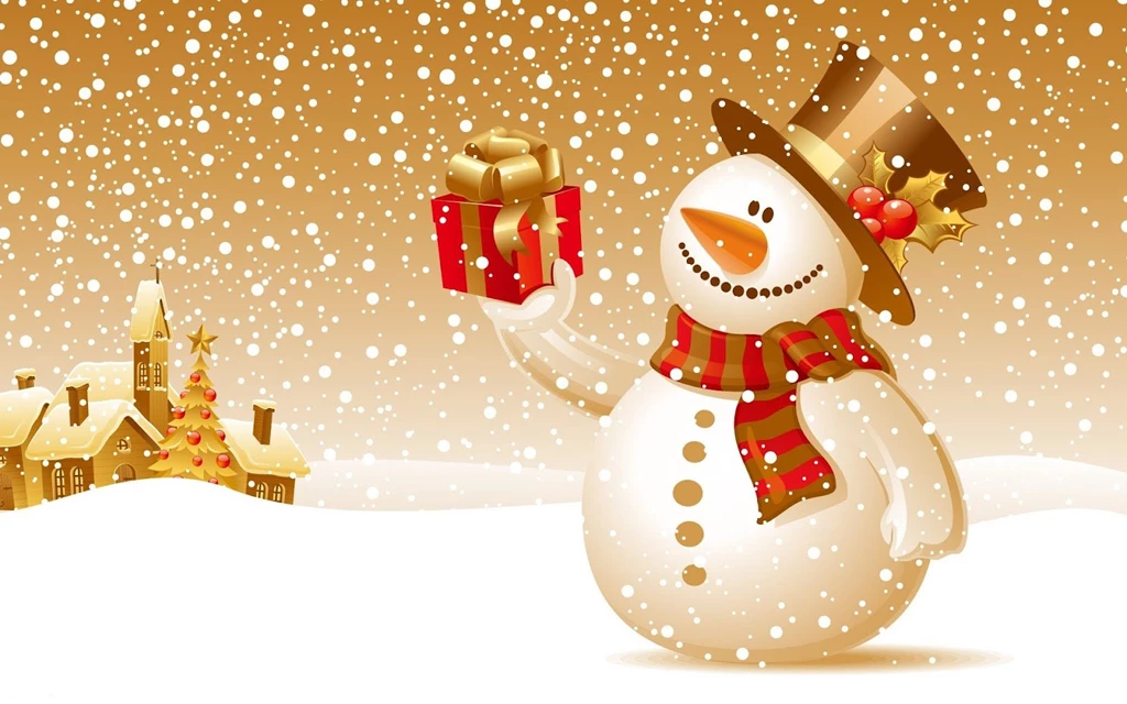 Christmas Snowman Pictures, Images, Photos